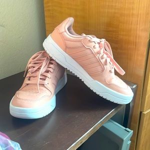 Adidas pink sneakers